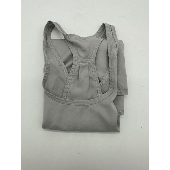 Lululemon Top Active Wear Racerback Top Sz 2* Round Neck Gray EUC - Picture 4 of 7